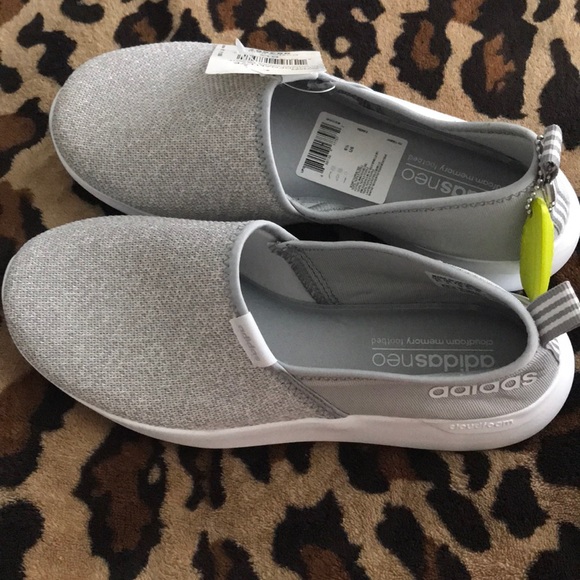 adidas neo cloudfoam footbed slip on adidas neo cloudfoam footbed slip on